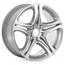 Original St. 376 9x19 PCD5x120 ET44 Dia72.6 Glossy Silver-Polished